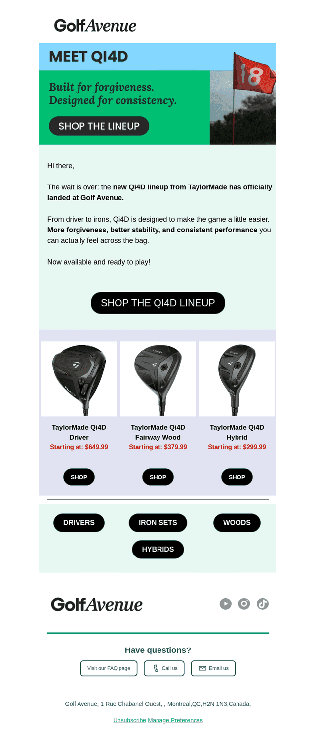 Just launched: the Qi4D lineup