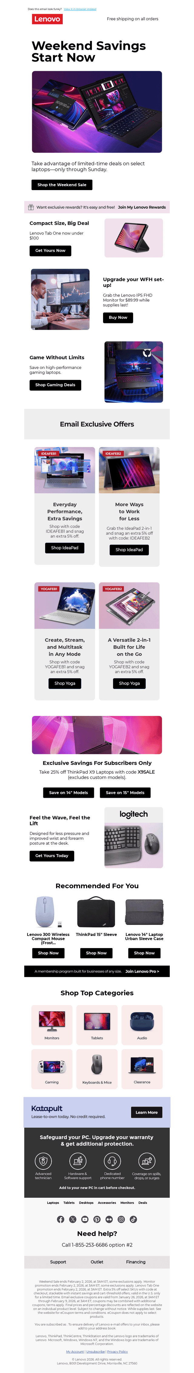 Weekend savings start now ⏩