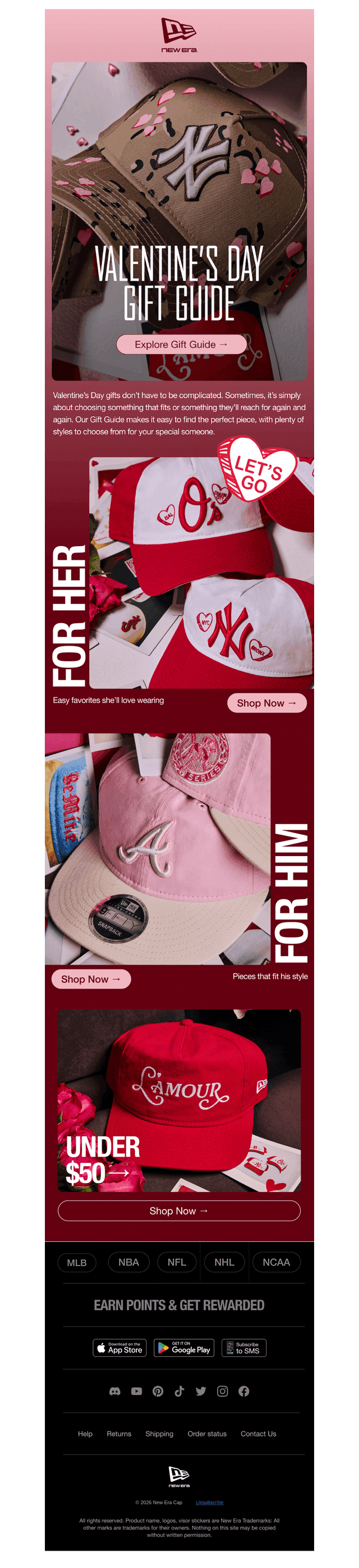 New Era Cap email from Fri, Jan 30, 2026