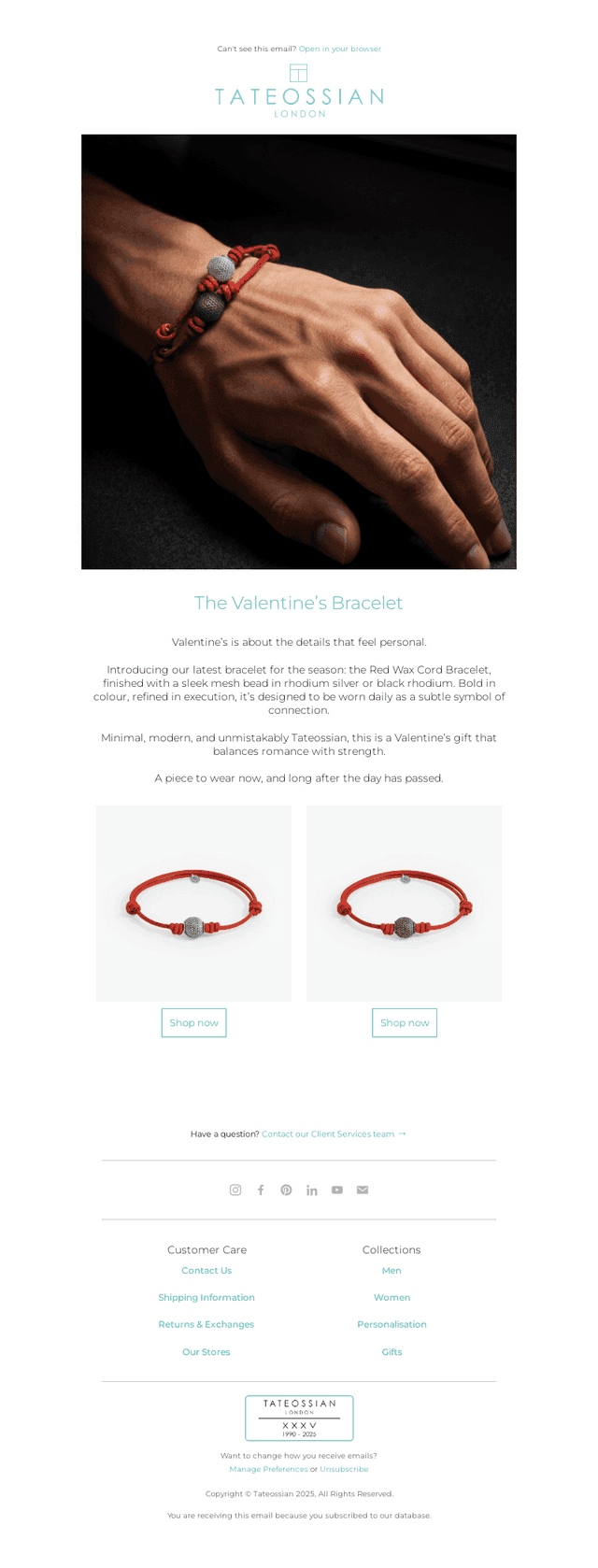 The Valentine’s Bracelet