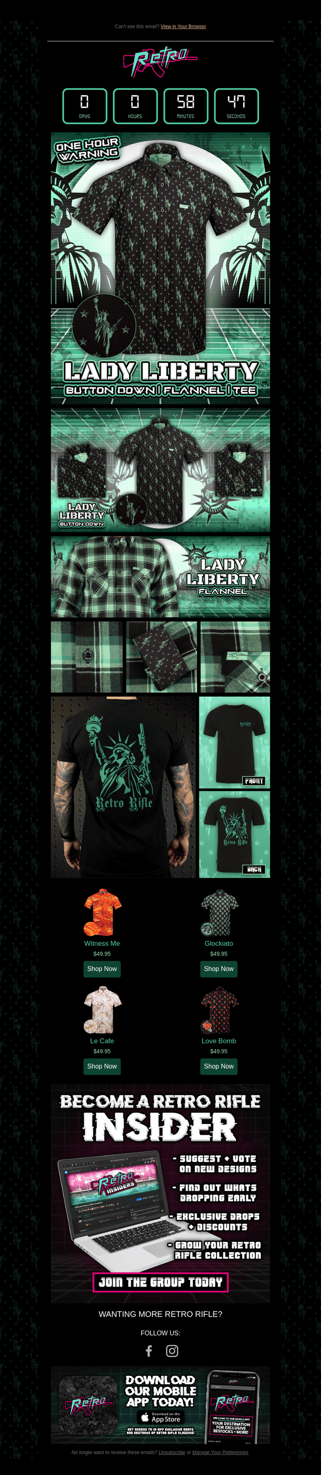 Lady Liberty: One Hour Warning