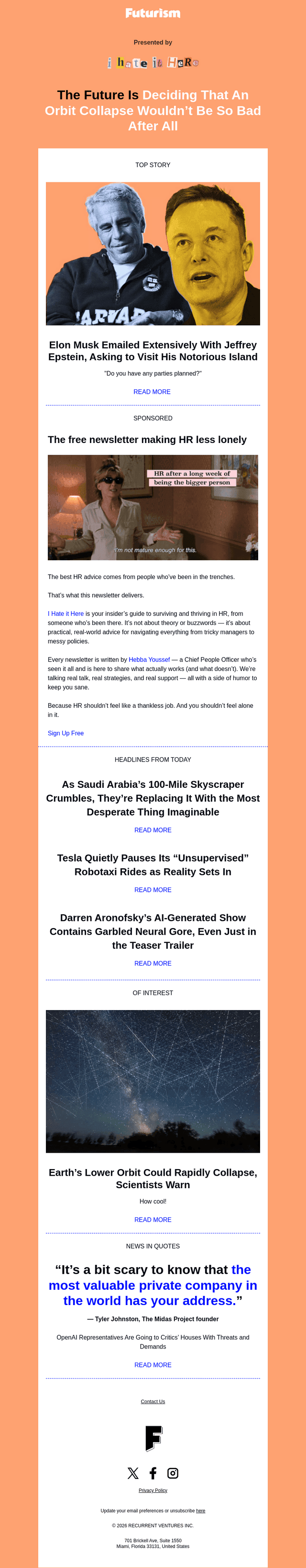 Elon emailed extensively with Epstein, new docs show