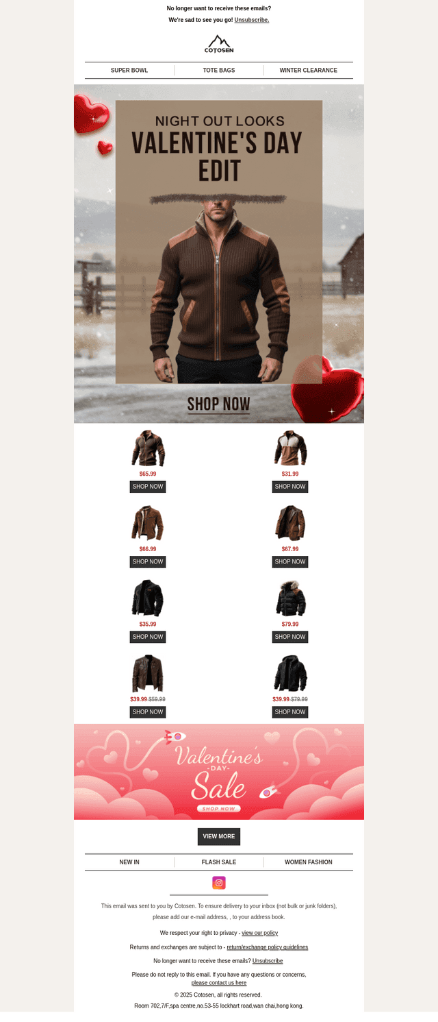 The Valentine's Day Edit for Men