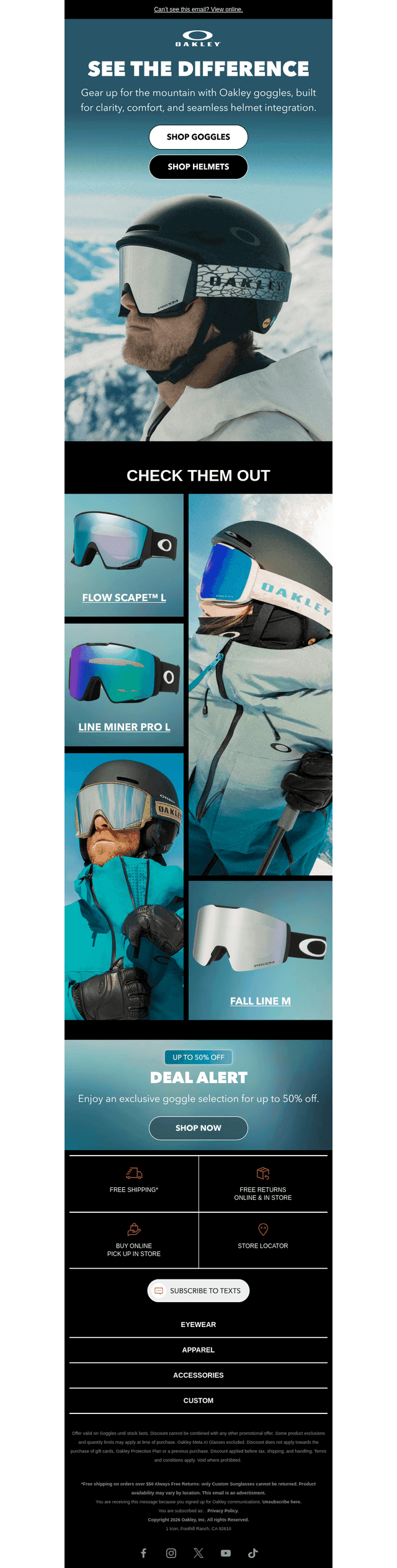 Still Time To Hit The Slopes With Our Goggles