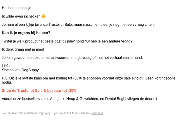 Heb je hulp nodig bij het bestellen?