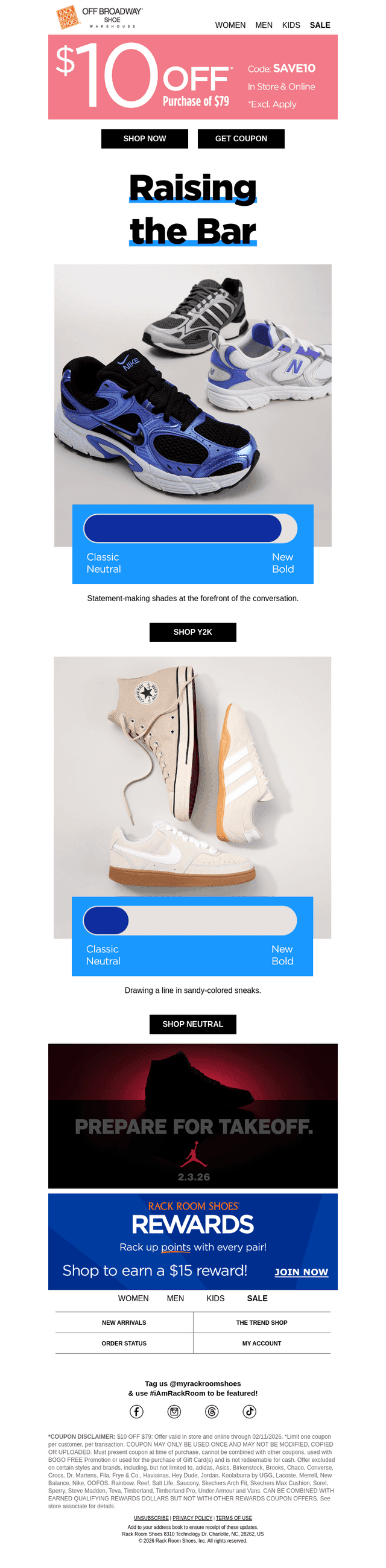 The Time Is NOW: $10 OFF