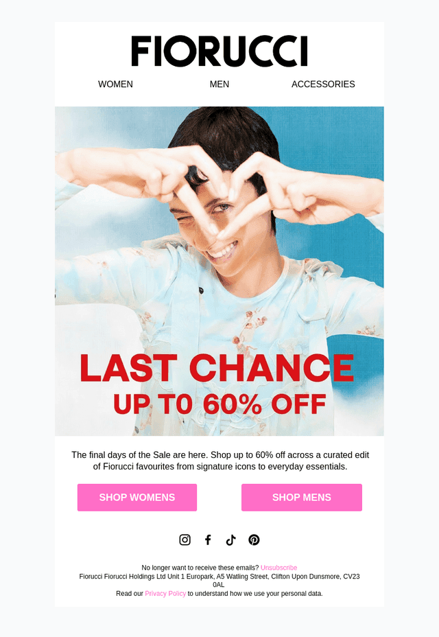 Sale: Last Chance