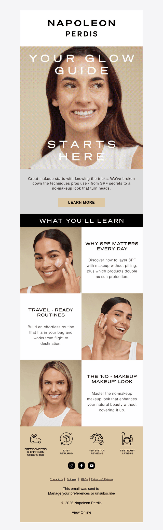 Your summer beauty cheat sheet