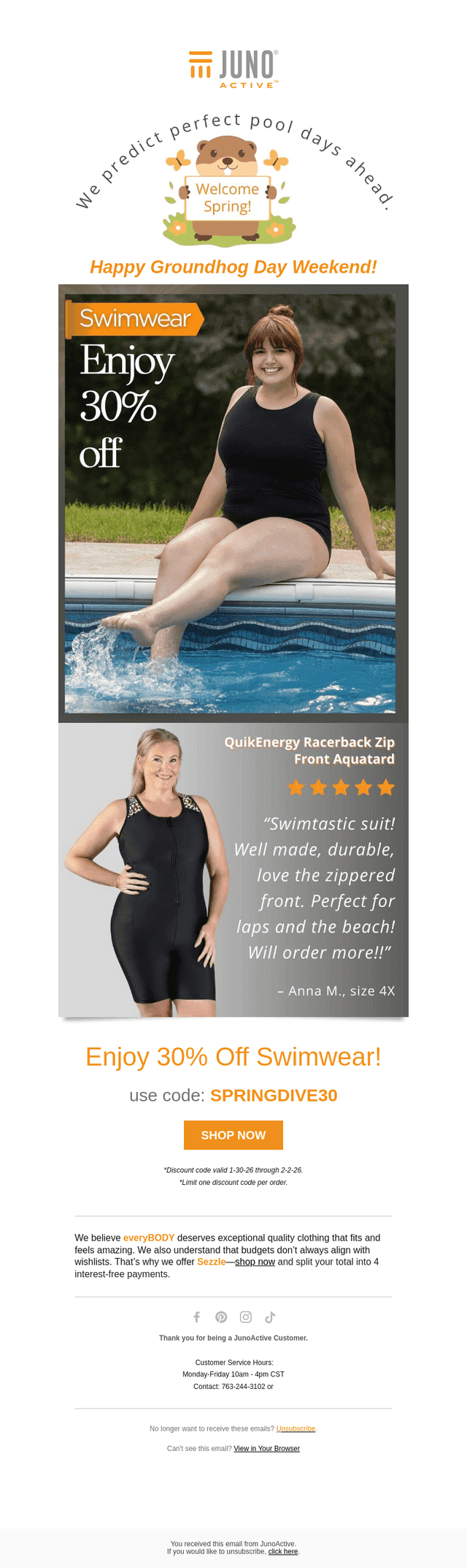 Dive into Spring Savings!🌊