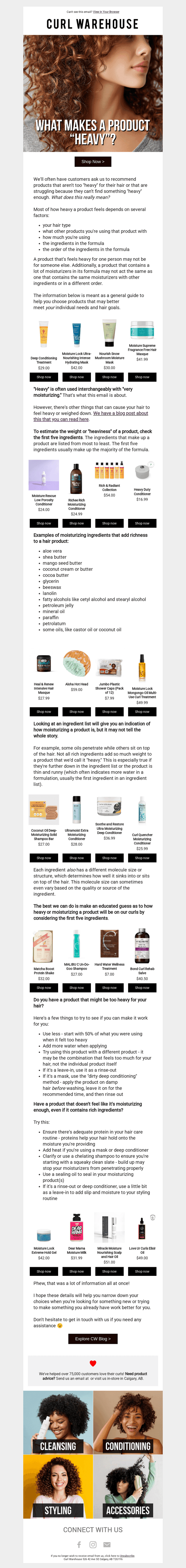 What Makes a Product "Heavy"?
