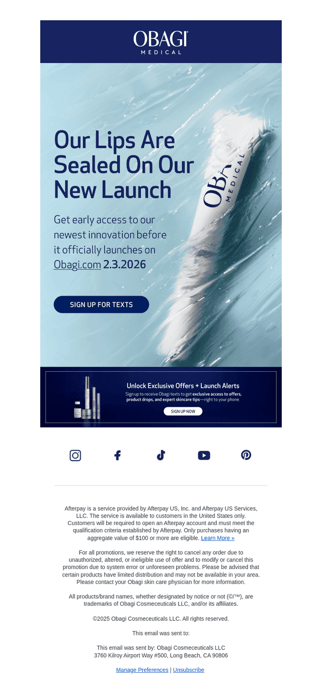 Our Lips Are Sealed About Our Newest Launch