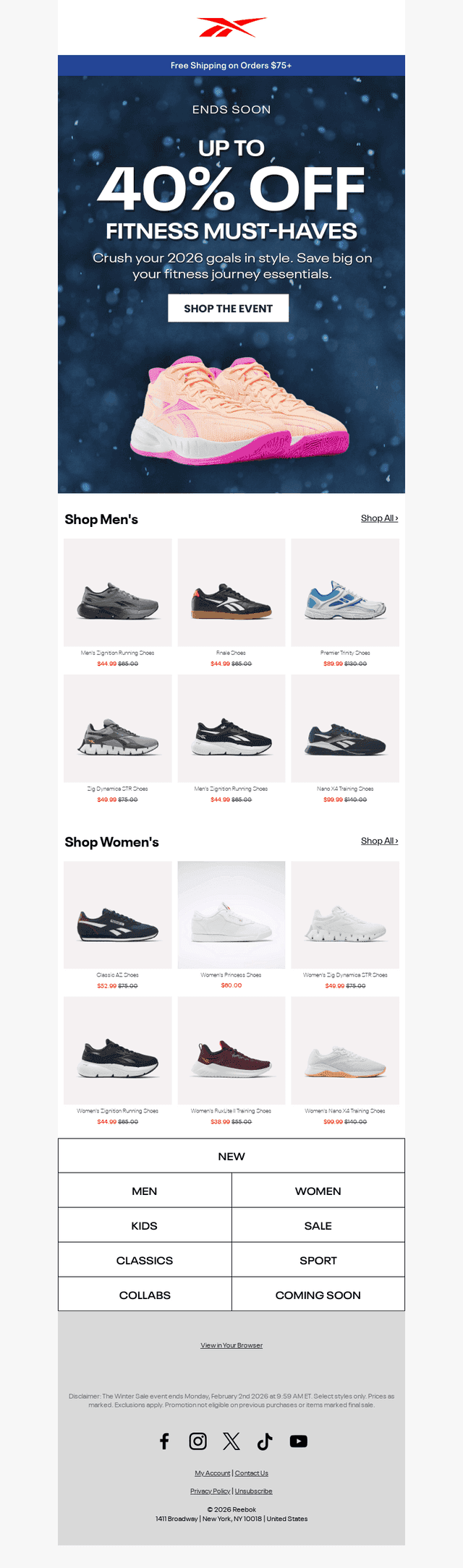 LAST CHANCE: UP TO 40% OFF
