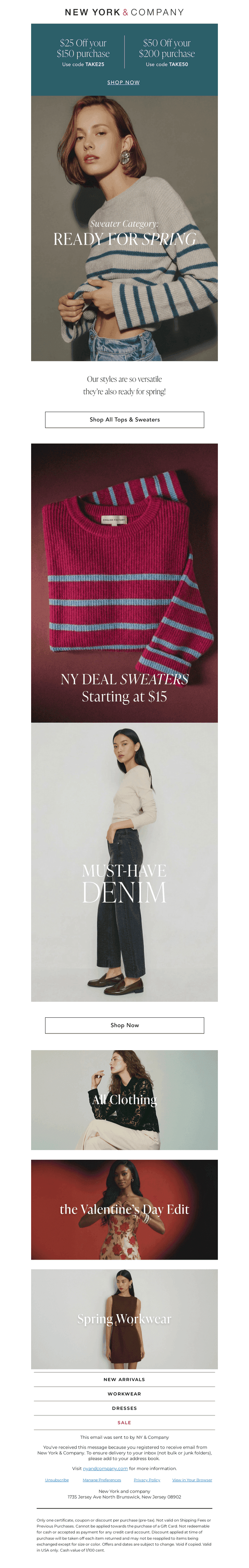 Sweaters Start at $15!