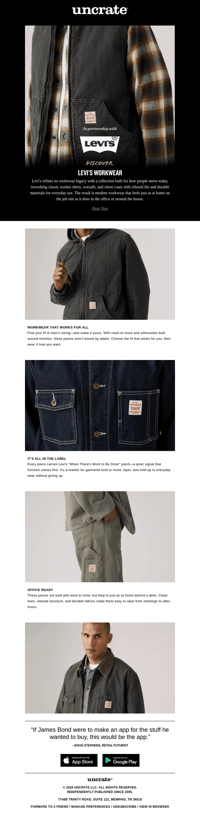 Discover / Levi's Workwear