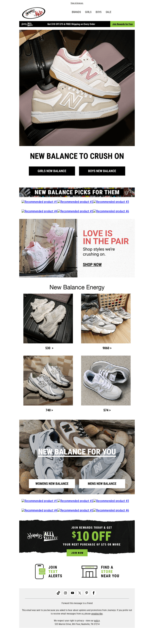 New Balance meets winter