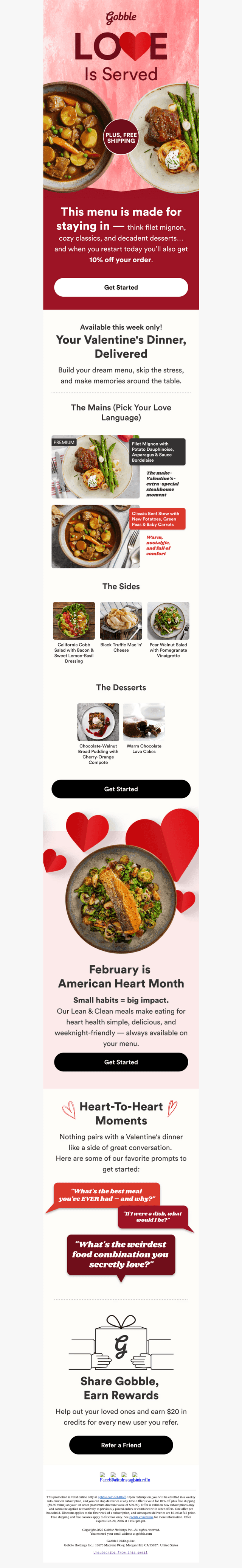 Make Valentine’s Dinner Special