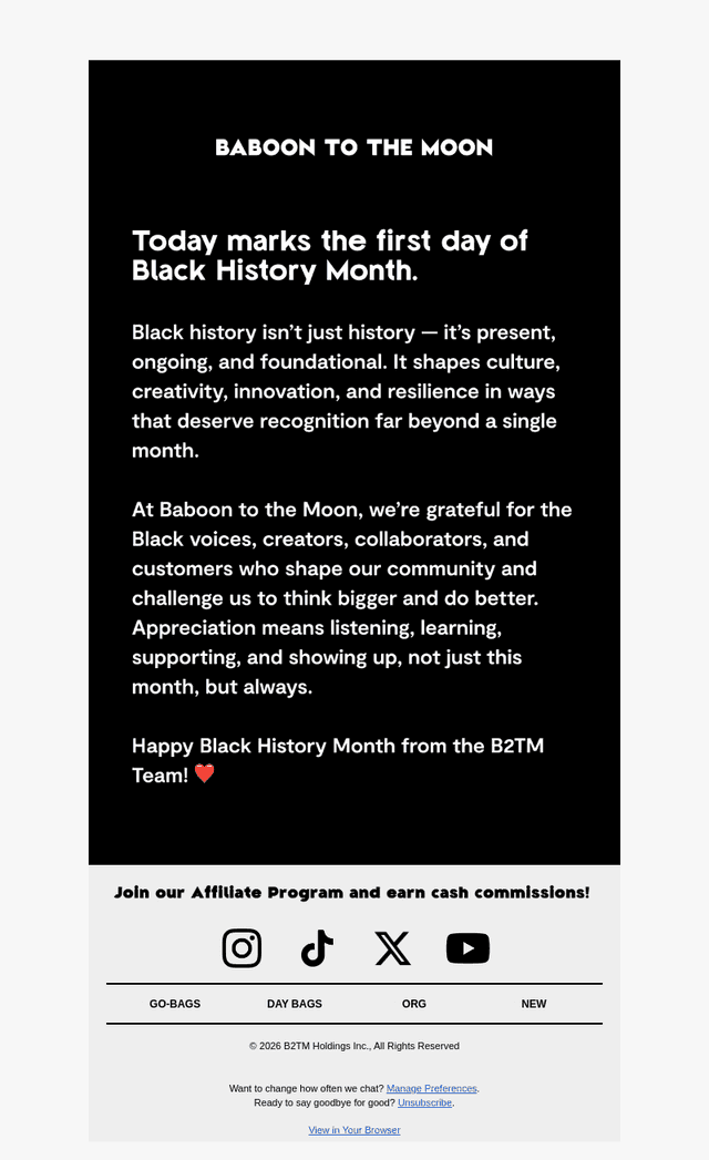 HAPPY BLACK HISTORY MONTH 🖤