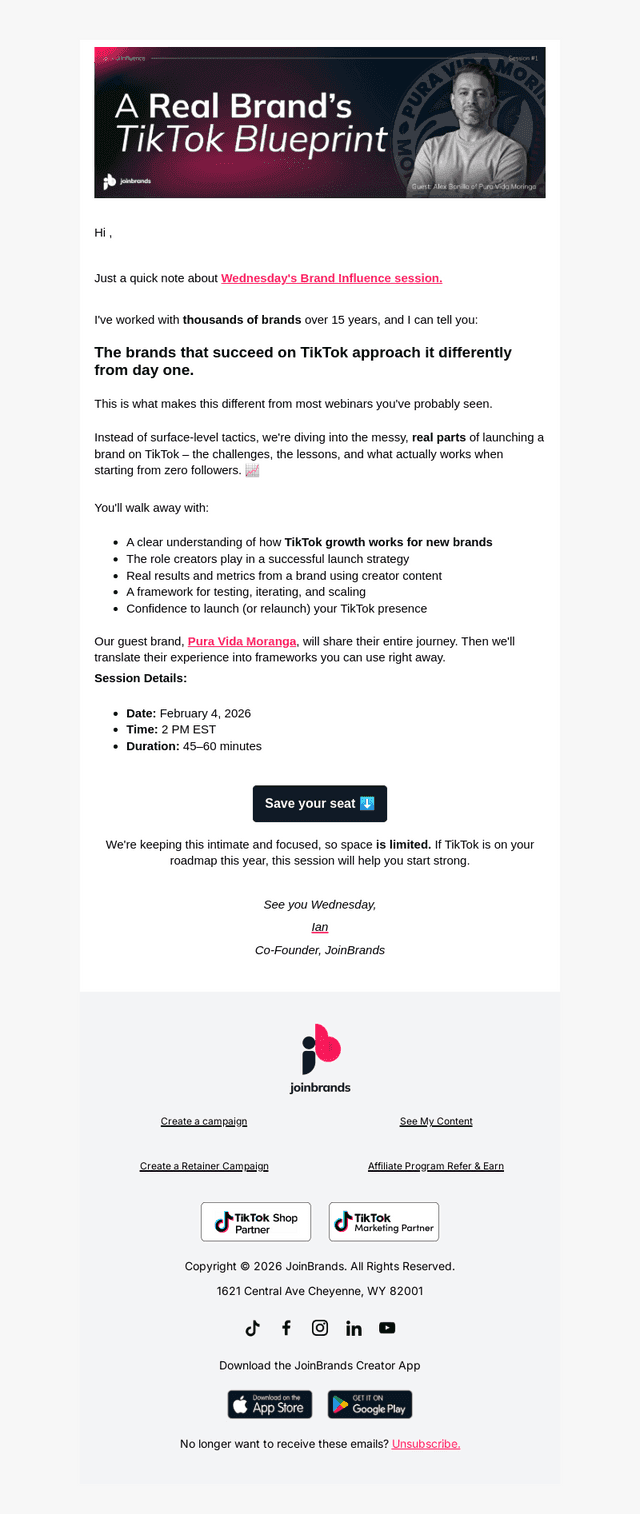What you'll learn on Wednesday's TikTok masterclass