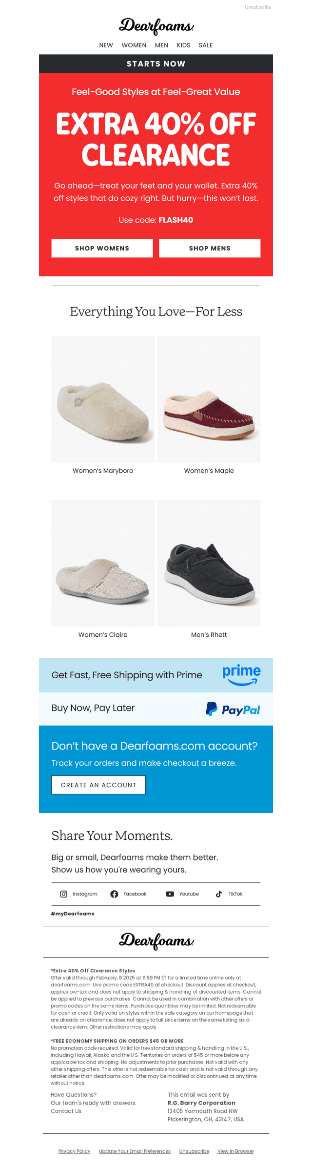 Just Dropped: Extra 40% Off Sale