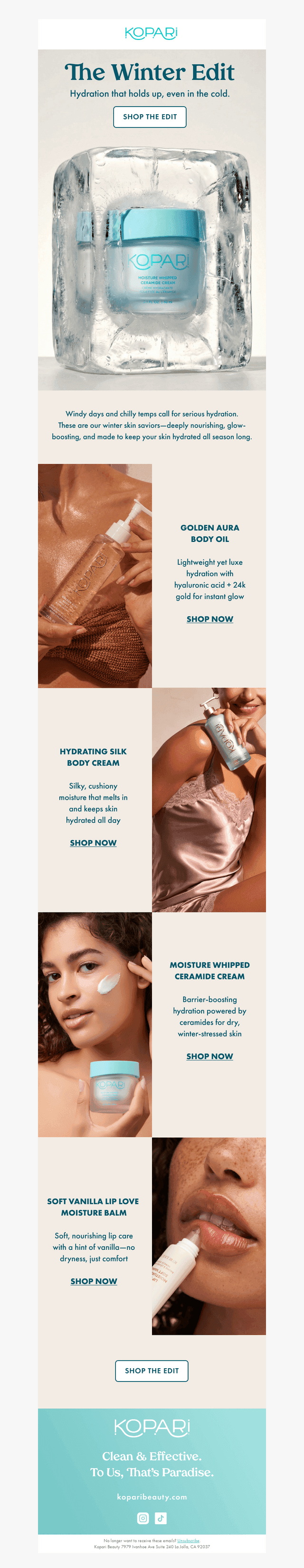 Hydration that doesn’t hibernate