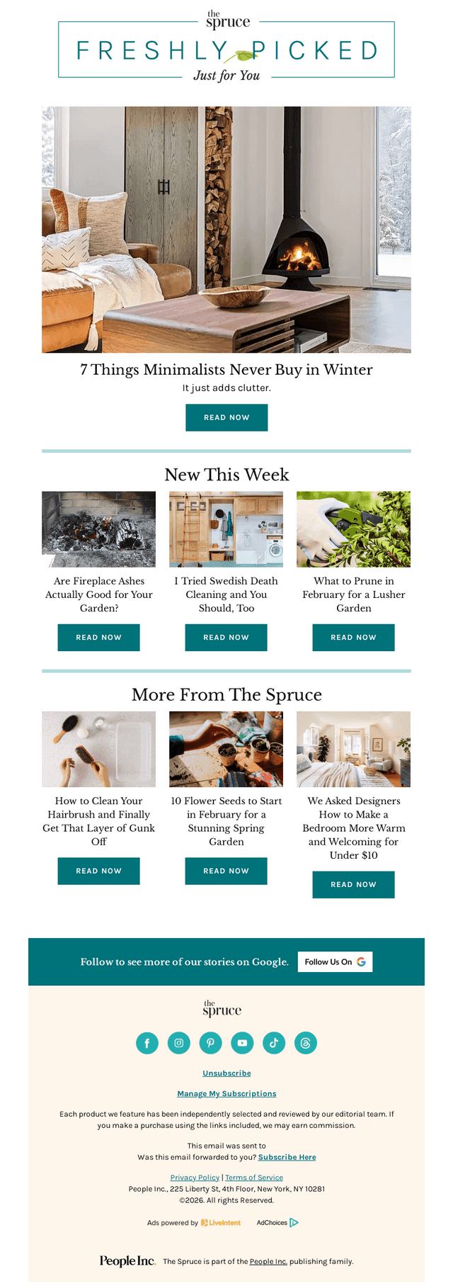 The Spruce Pets email from Mon, Feb 2, 2026