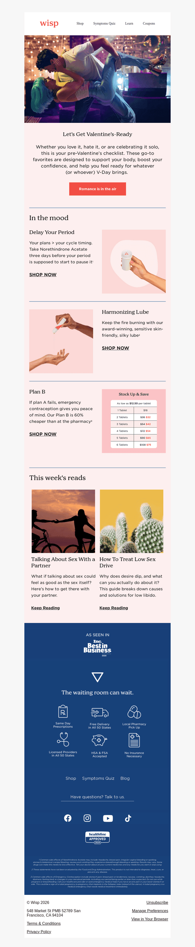 Wisp Weekly: Valentine’s Handled  🏹