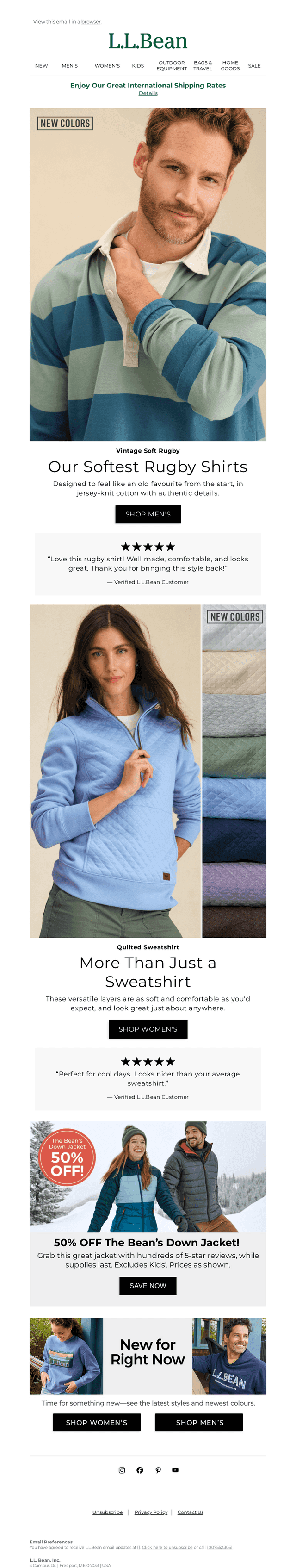 L.L.Bean email from Tue, Feb 3, 2026