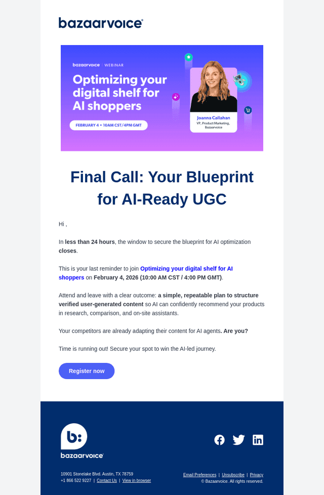 24 Hours Left: Your AI-UGC Blueprint