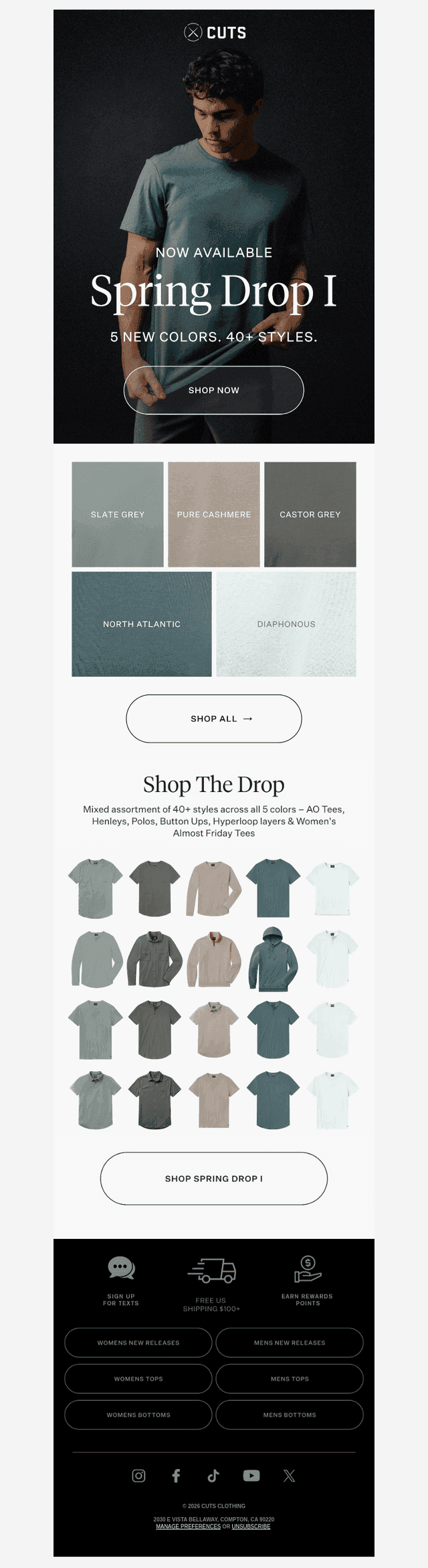 Now Available | Spring Drop I