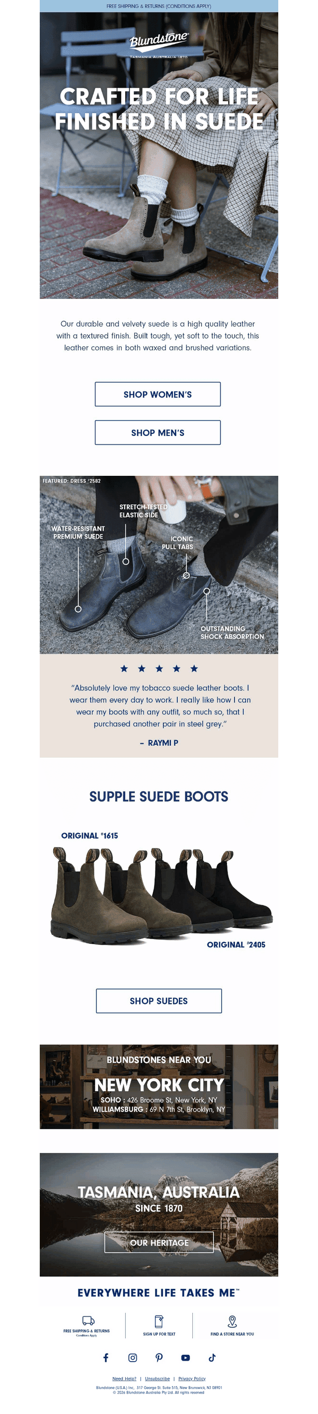 Suede Boots Built To Last