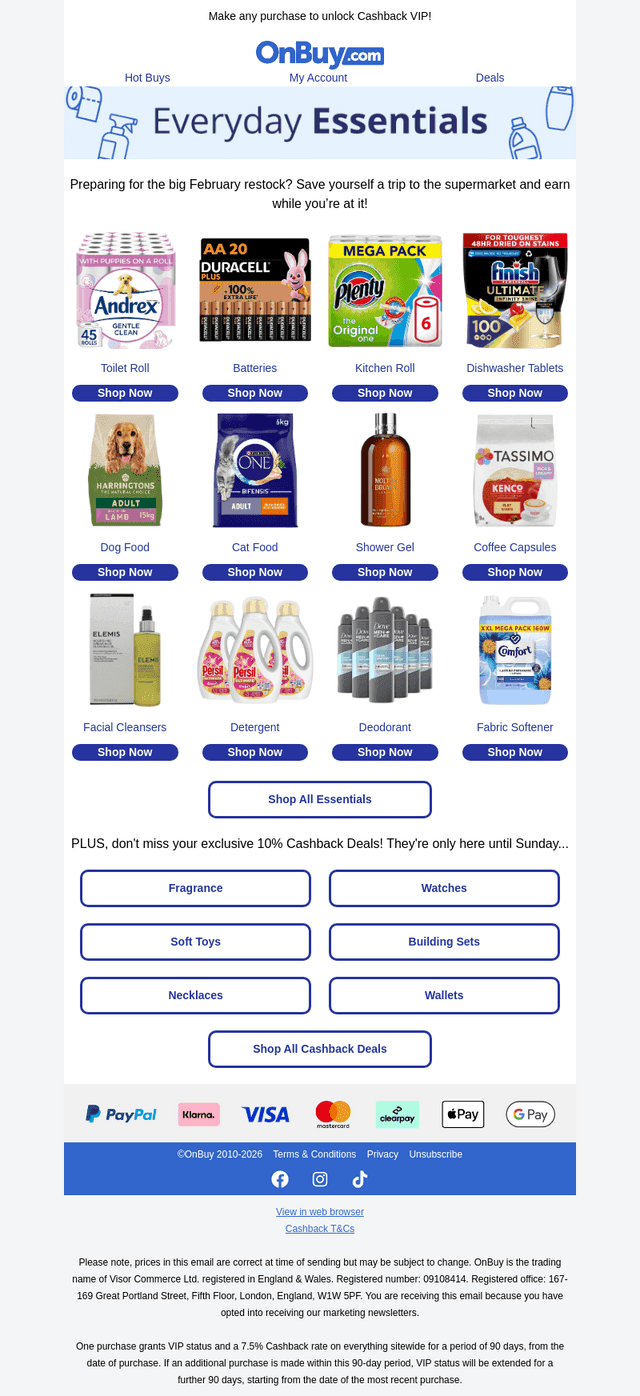 Earn on your everyday,  🛒