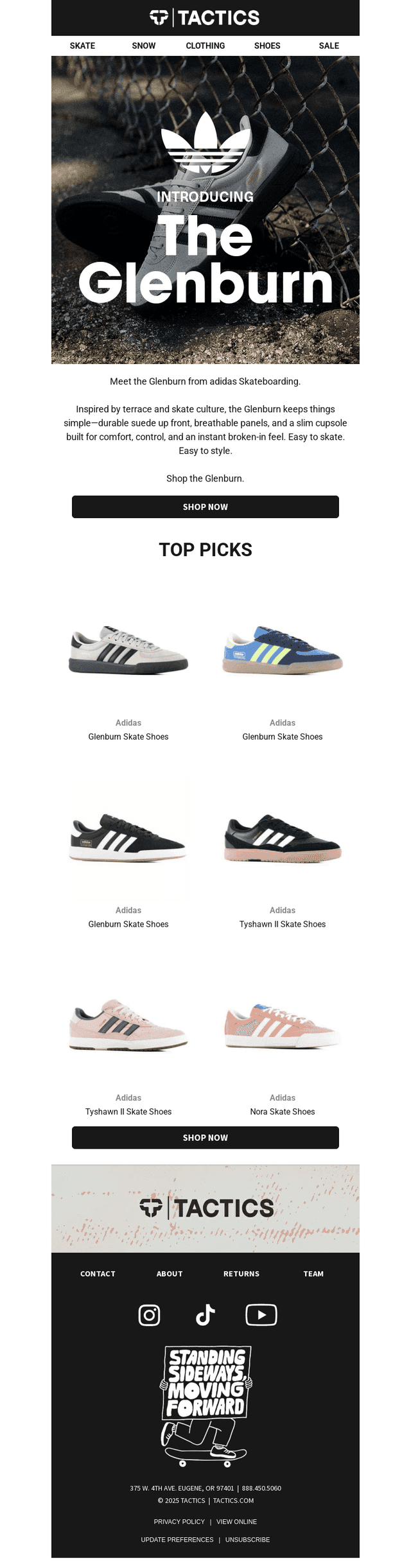 The adidas Glenburn Is Here