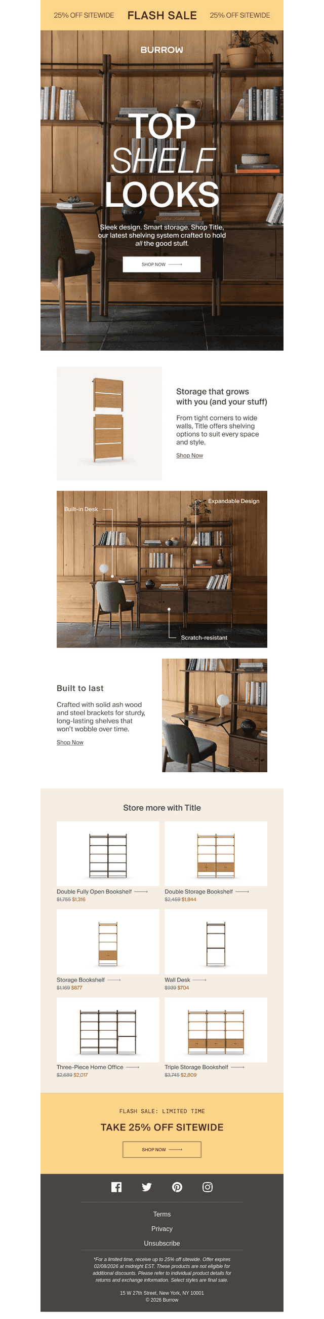 Shelving That Makes Sense