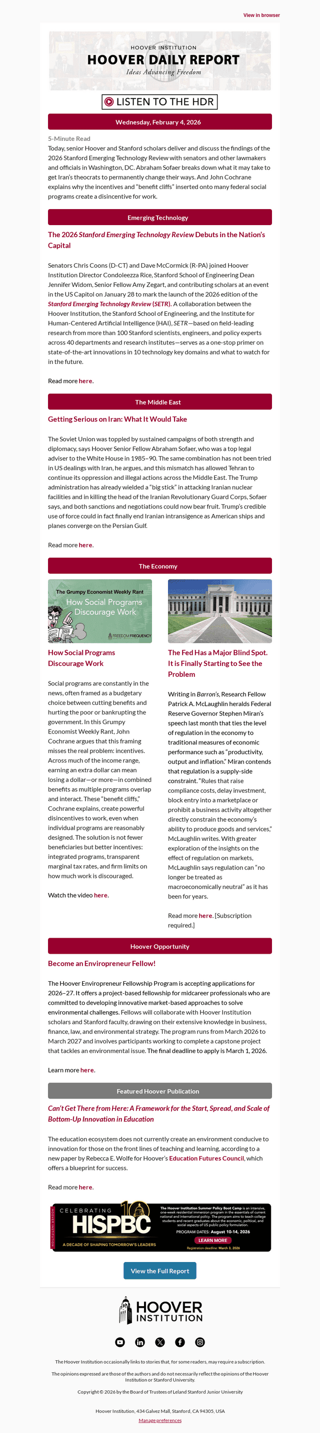 SETR Report Makes Waves in DC