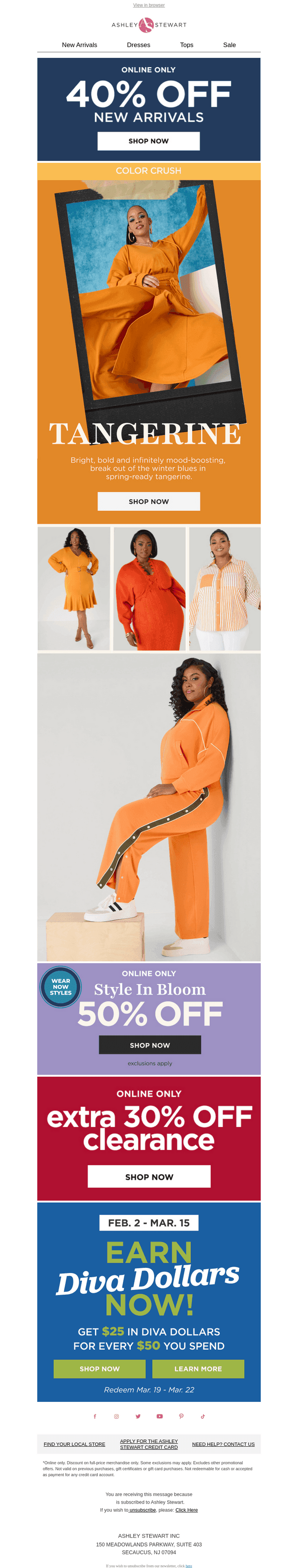 Current obsession: Tangerine everything 🍊🧡