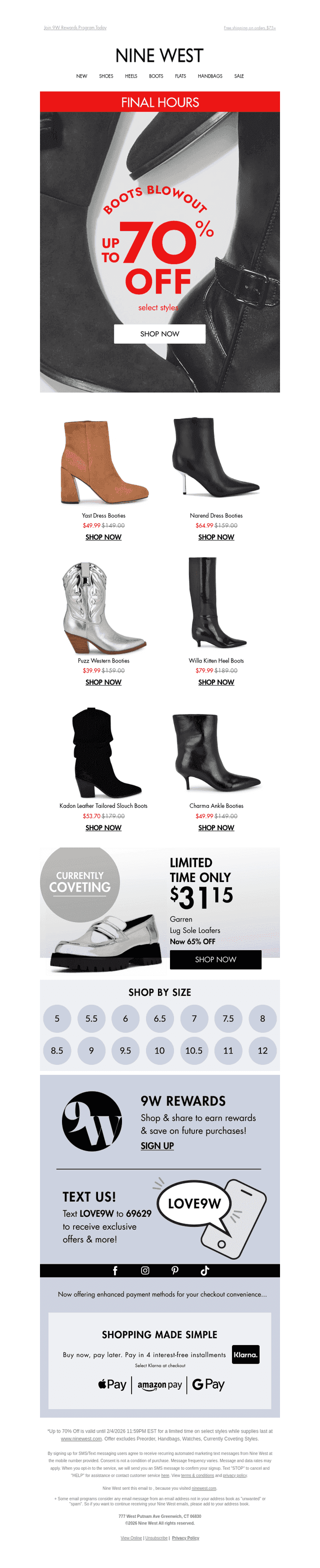 MIDNIGHT DEADLINE🚨 70% Off Boots