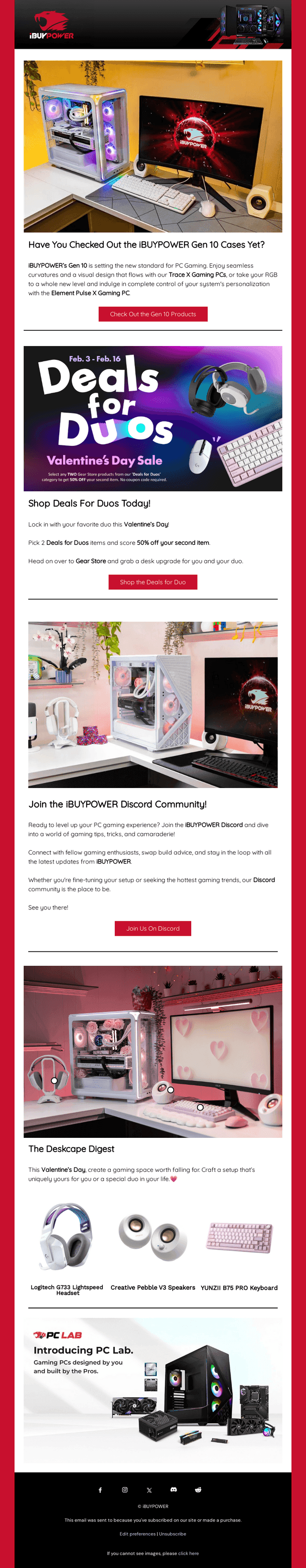 iBUYPOWER email from Thu, Feb 5, 2026