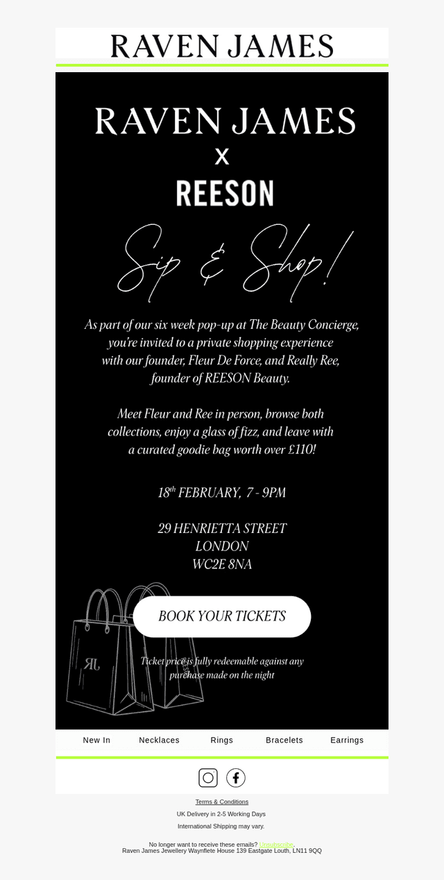 YOU'RE INVITED 🛍️✨