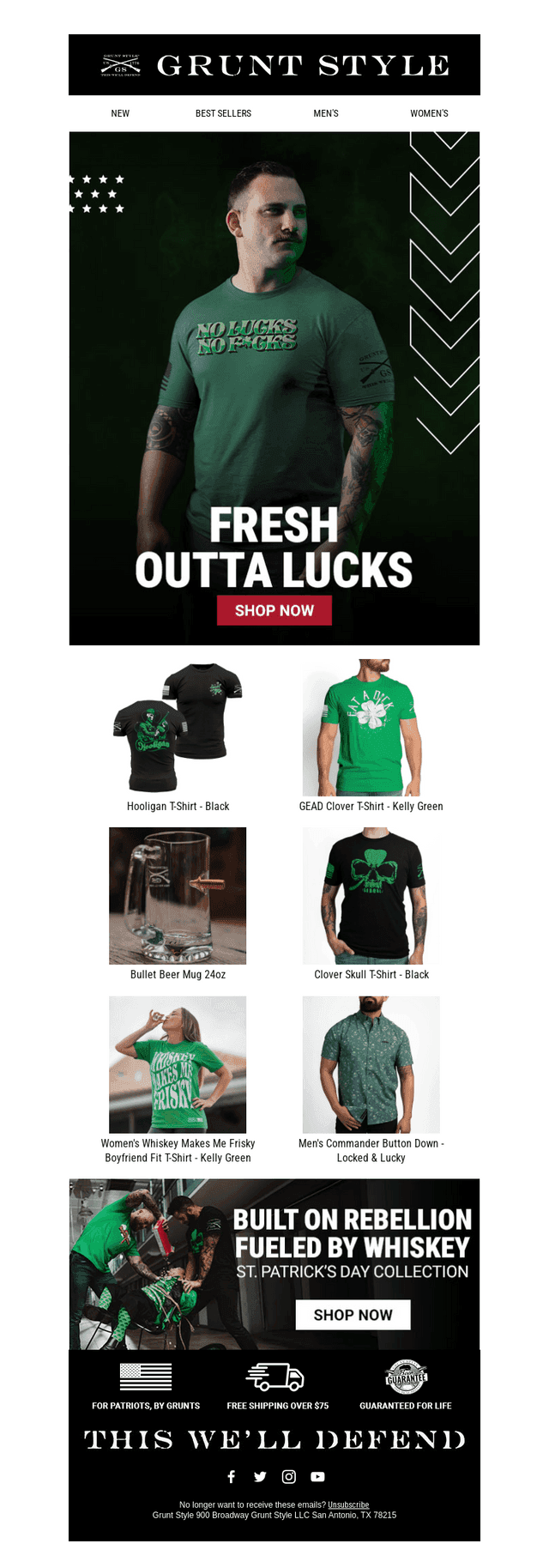 No Lucks, No F☘️cks