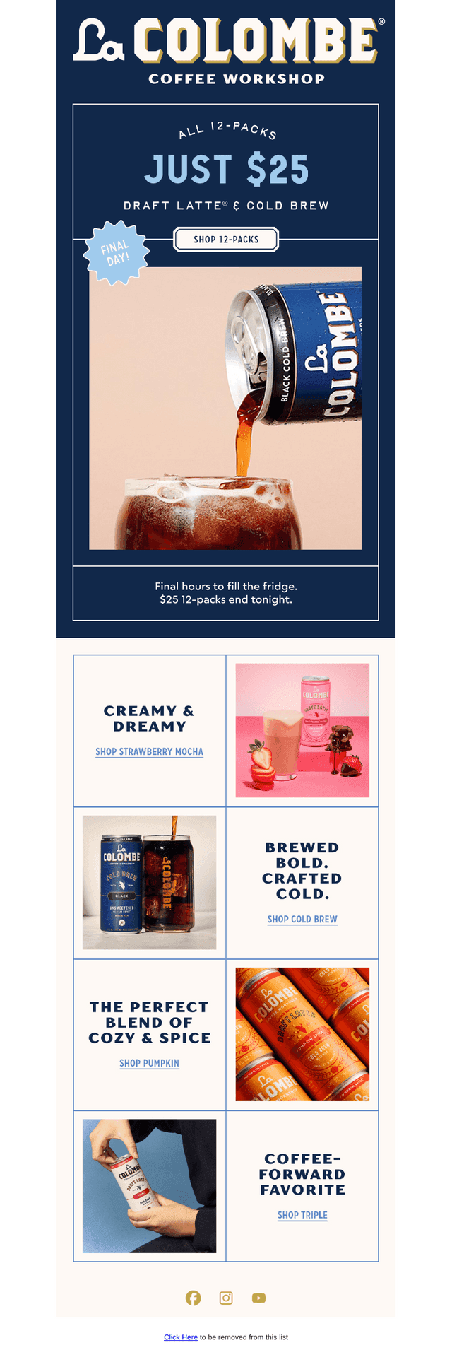ENDS TONIGHT: 12-Packs Just $25🙌