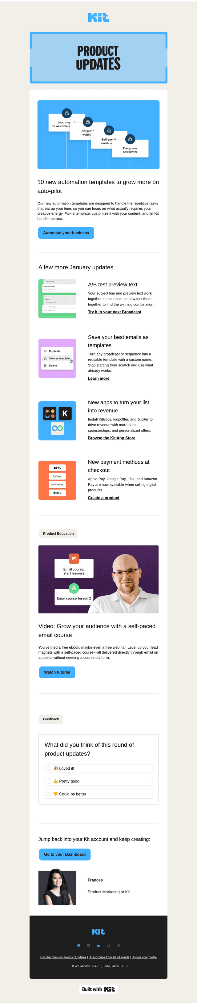 ConvertKit email from Thu, Feb 5, 2026