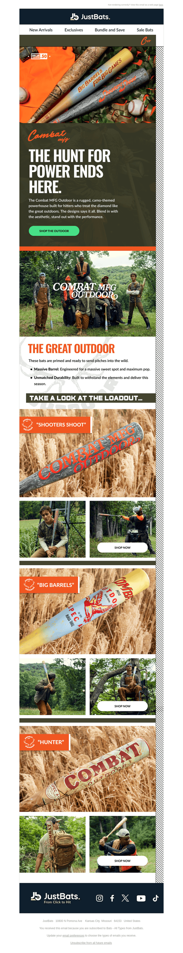 The Combat MFG Outdoor is HERE 🌲