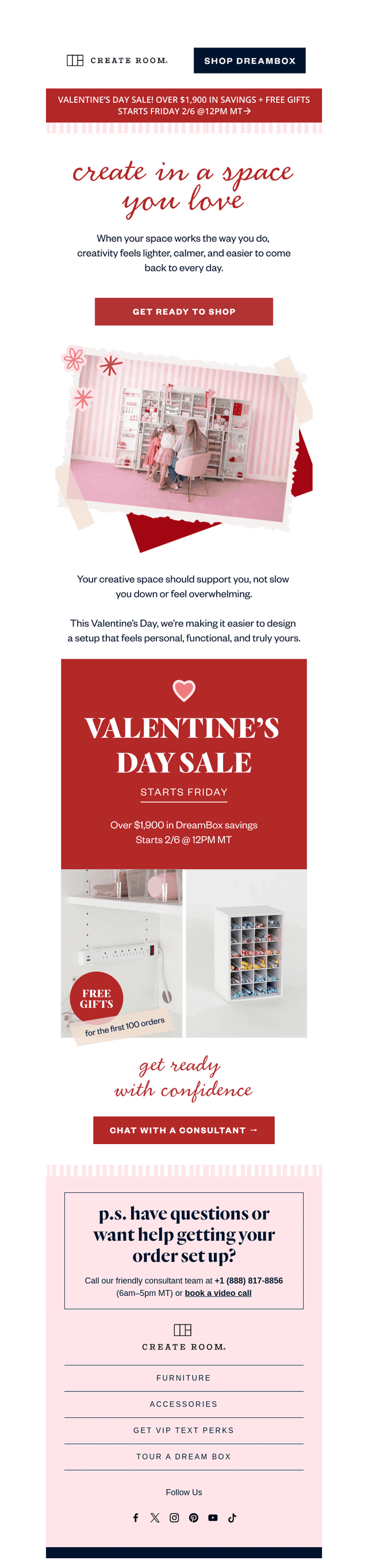 Get ready for BIG savings tomorrow 💖