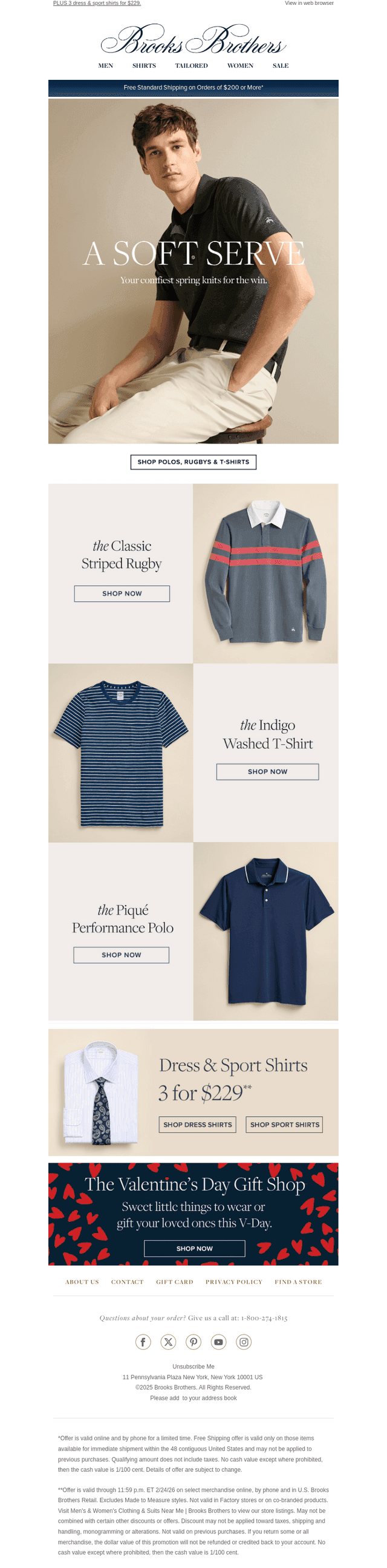 Your spring rugbys, polos & T-shirts