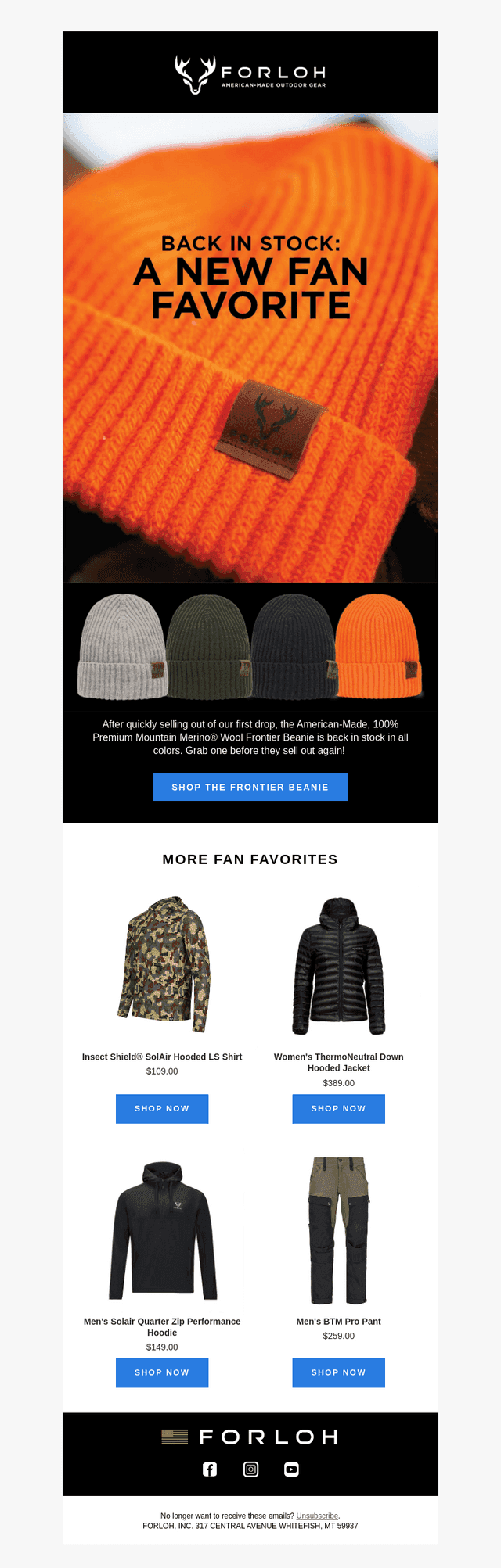 Back in Stock: Frontier Beanies