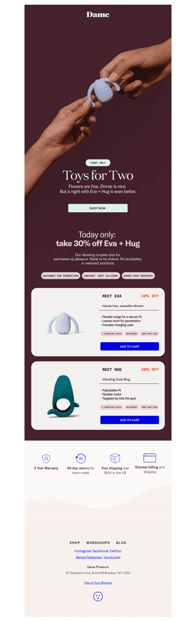 TODAY ONLY: 30% Off Couples Toys