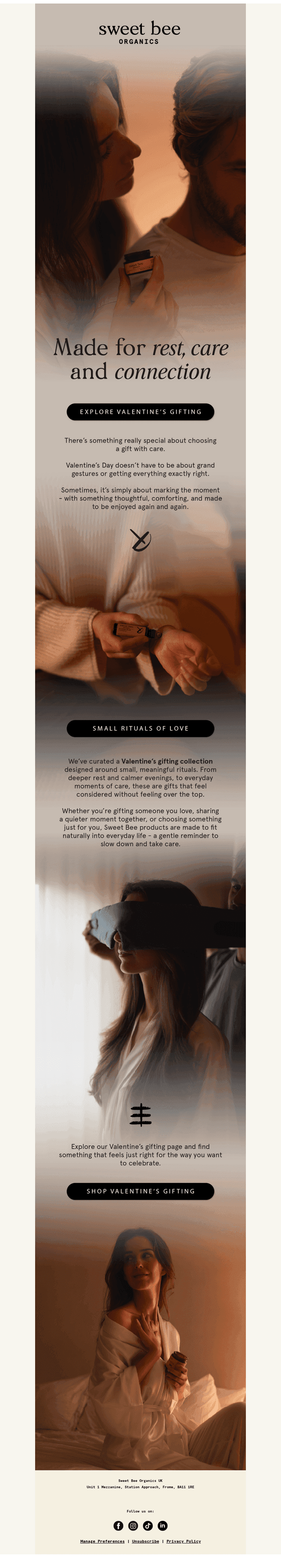 Sweet Bee Organics email from Thu, Feb 5, 2026