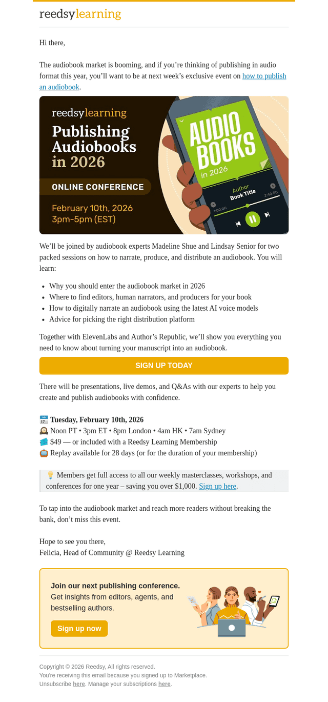 Tokened email from Thu, Feb 5, 2026