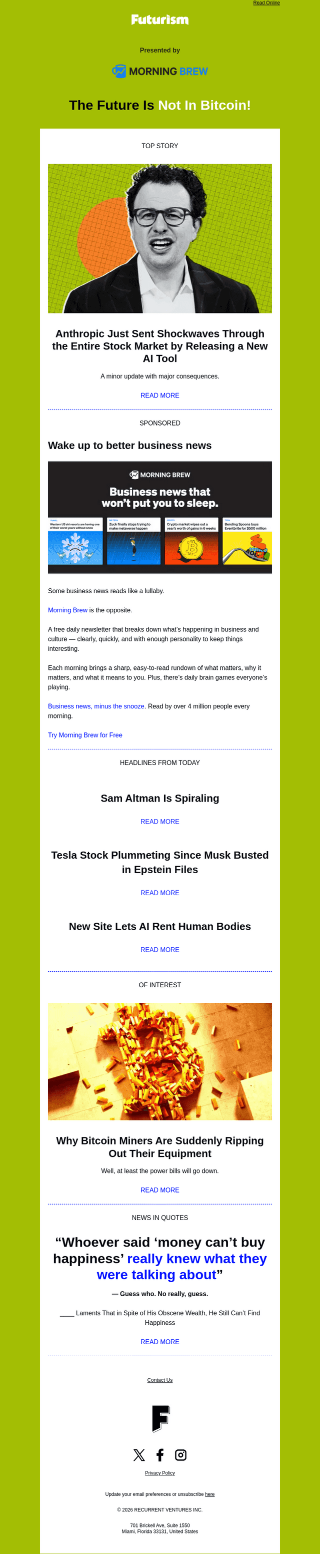 Sam Altman is spiraling.