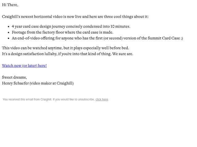 Craighill email from Fri, Feb 6, 2026